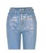 Jean Motif/style Métallisé Lupe Femme Argenté AmyLynn-3