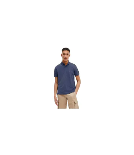 Polo Motif/style Logo Brodé Homme Bleu Marine Tommy Hilfiger
