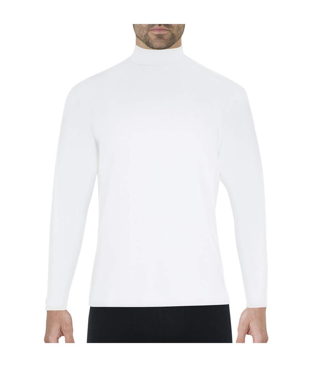 Tee-shirt col cheminée manches longues Ligne Chaude Eminence-2