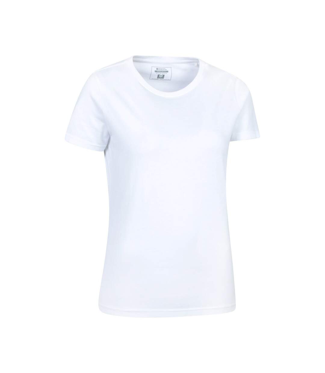 T-shirt basic femme blanc Mountain Warehouse-3