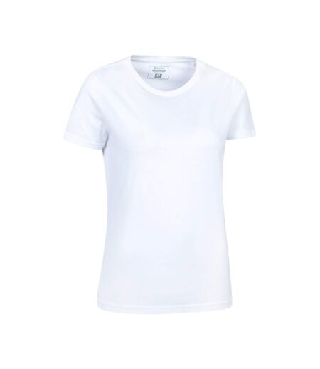 T-shirt basic femme blanc Mountain Warehouse