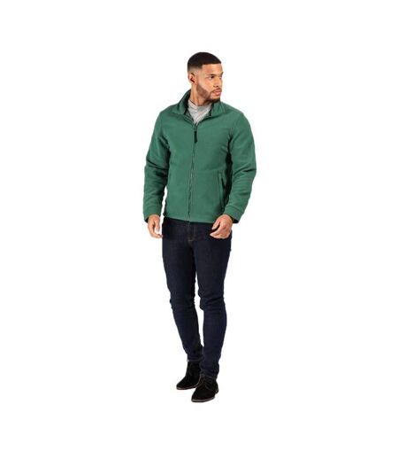 Mens Full Zip Fleece Jacket Bottle Green Regatta Professional