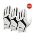 Pack Of 3  Dura Feel X Golf Gloves  White Black Nike-1