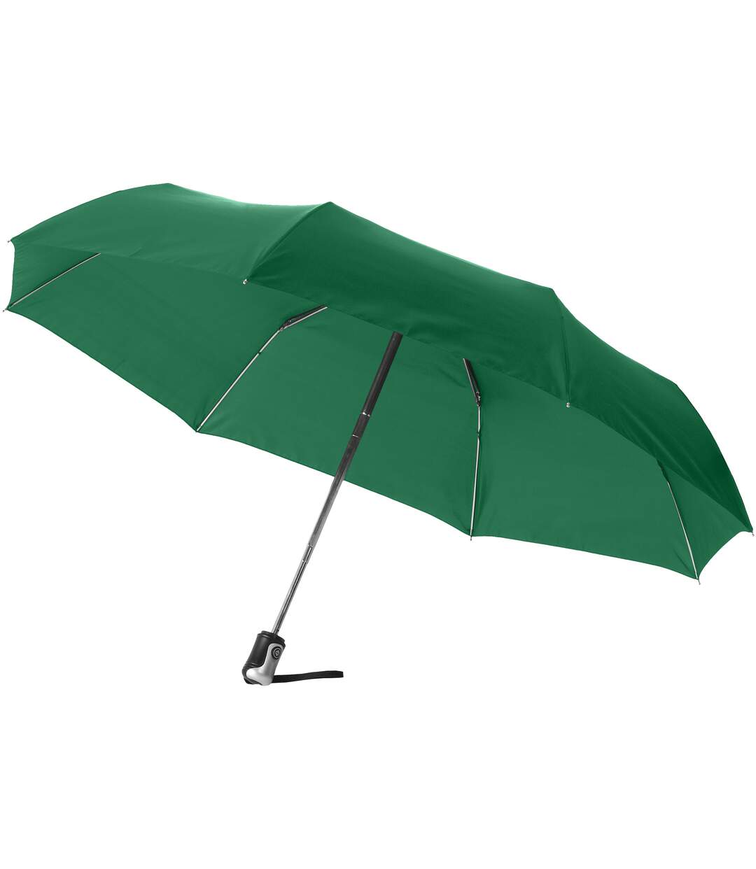 Alex 54.61cm parapluie 3 sections à ouverture et fermeture automatiques taille unique vert Bullet-1