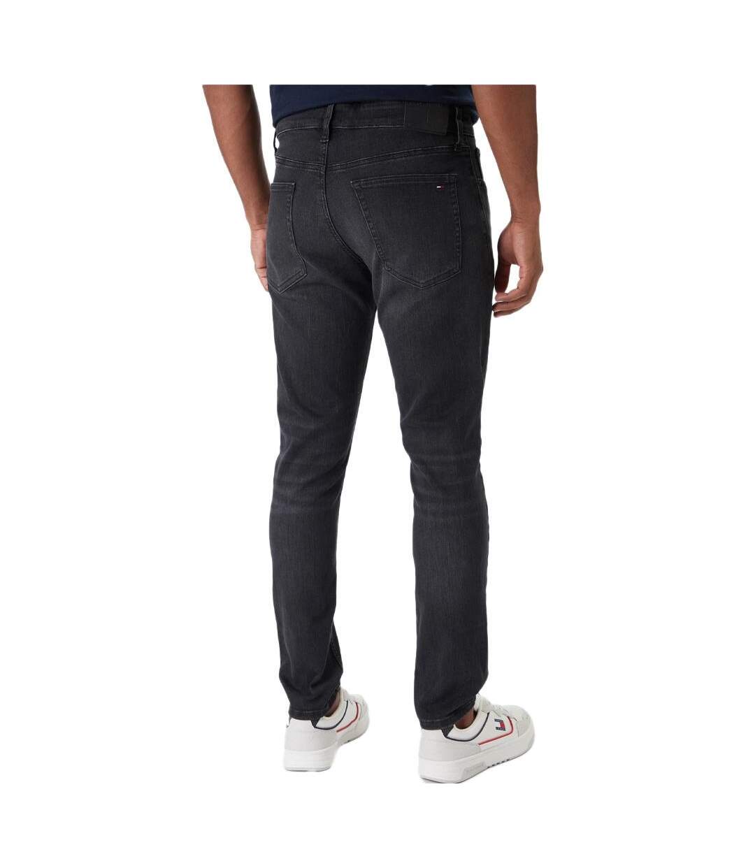 Jean slim gris homme tommy hilfiger austin-2