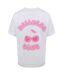 T-shirt Motif/style Lettrage Femme Rouge Vif Miso-2