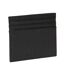 Logo Leather Card Holder One Size Black Calvin Klein-2