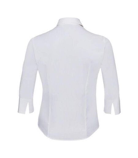 Collection Chemisier À Manches 3/4 Femme Blanc Russell