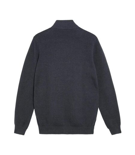 Mens Milano Knitted Hybrid Jacket Blue Lyle & Scott