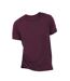 Canvas T-shirt À Manches Courtes Homme Bordeaux Bella + Canvas-3