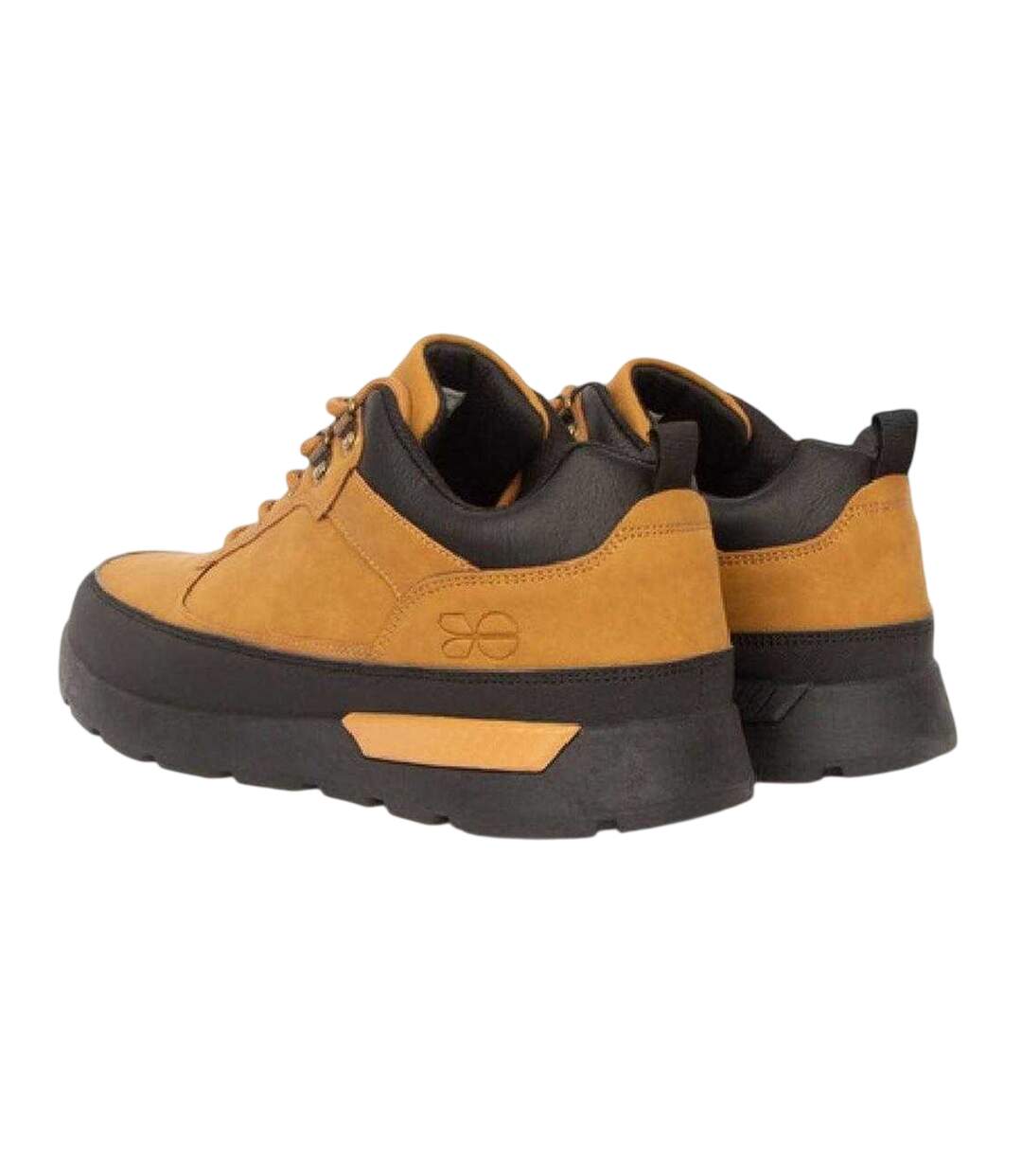 Mens Banbury Logo Boots Brown Crosshatch-2