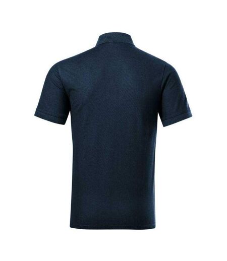 Mens Prime Polo Shirt Navy Blue Malfini