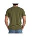 T-shirt vert foncé homme g-star raw d25949 dgr-2