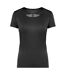 T-shirt femme noir On Running-1