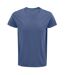 SOLS - T-shirt organique CRUSADER - Homme (Denim) - UTPC4316