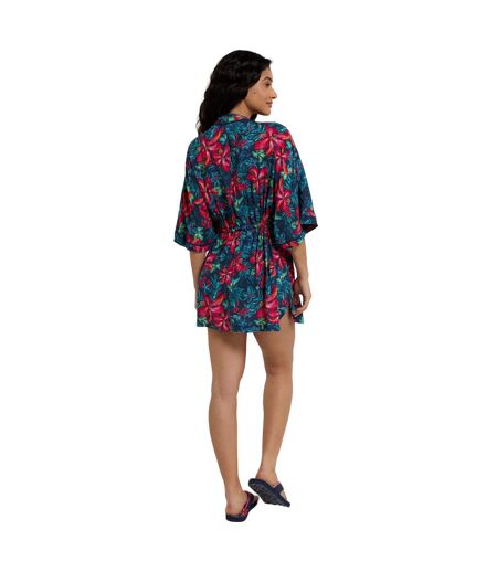 Kimono kym femme rouge Animal