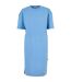 Robe T-shirt Femme Bleu Ciel Urban Classics-1