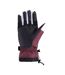 Gants Alessia Femme Noir Rouge Iguana-2