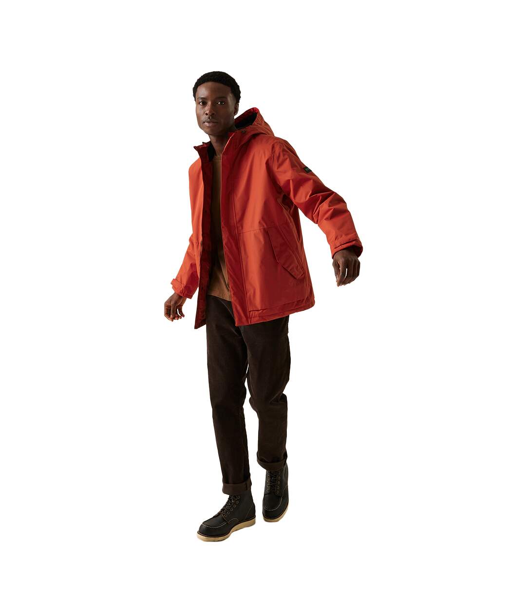 Veste imperméable sterlings homme ocre rouge Regatta-3