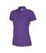 Womens/ladies Pique Lady T-shirt Purple Cottover-4