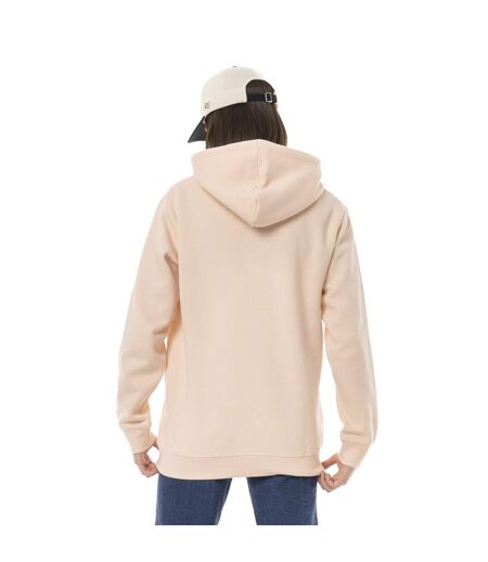 Sweat femme uni à capuche avec print Logo Vondutch