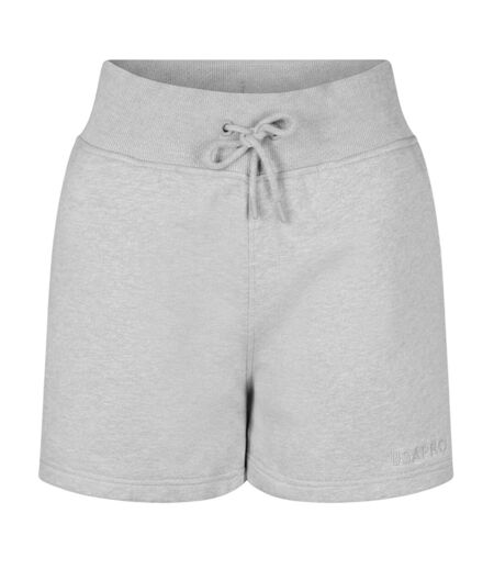 Short Femme Gris Chiné USA Pro