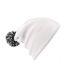 Adultes Bonnet Unisexe Snowstar Blanc Noir Beechfield-2