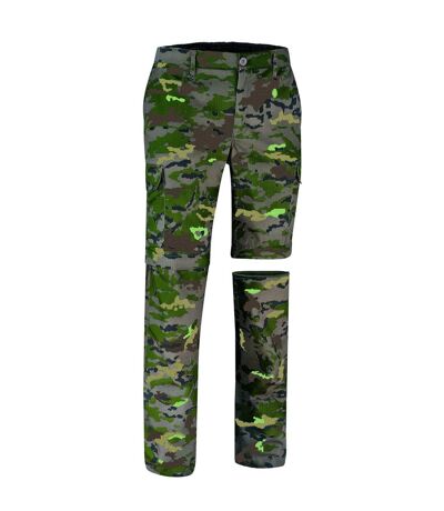 Pantalon trekking camouflage - Homme - BIRDMAN - vert camo