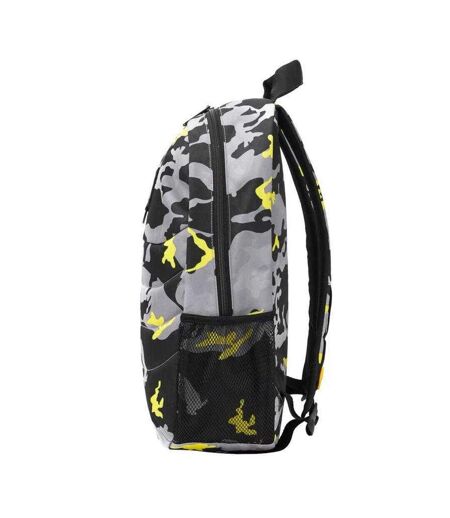 Sac À Dos Motif/style Camouflage Benson Taille Unique Noir Gris Caterpillar