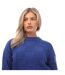 Sweat Fachecka Femme Bleu Boss-3