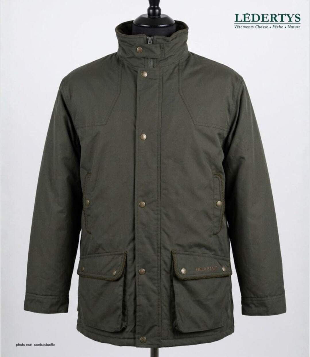 LEDERTYS LY0010 — Veste de chasse imperméable et respirante : la protection totale tout-terrain-3