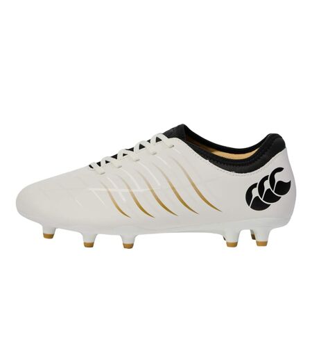 Unisex Adult Phoenix 2.0 Team Firm Ground Rugby Boots White Canterbury