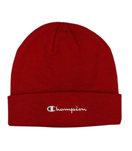 Bonnet Motif/style Brodé Adulte Rouge Champion
