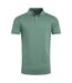 Mens quentin knitted short-sleeved polo shirt ivy Weird Fish-1