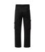 Unisex adult proflex work trousers black TuffStuff-2