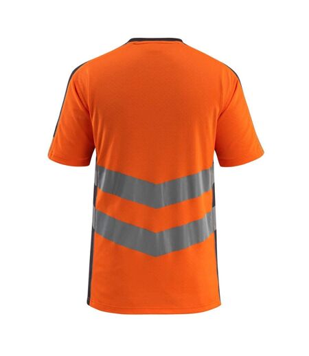 T-shirt Safe Supreme Sandwell Homme Orange Fluo Anthracite Foncé Mascot