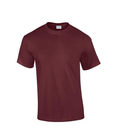 Gildan Mens Ultra Cotton T-Shirt (Maroon)