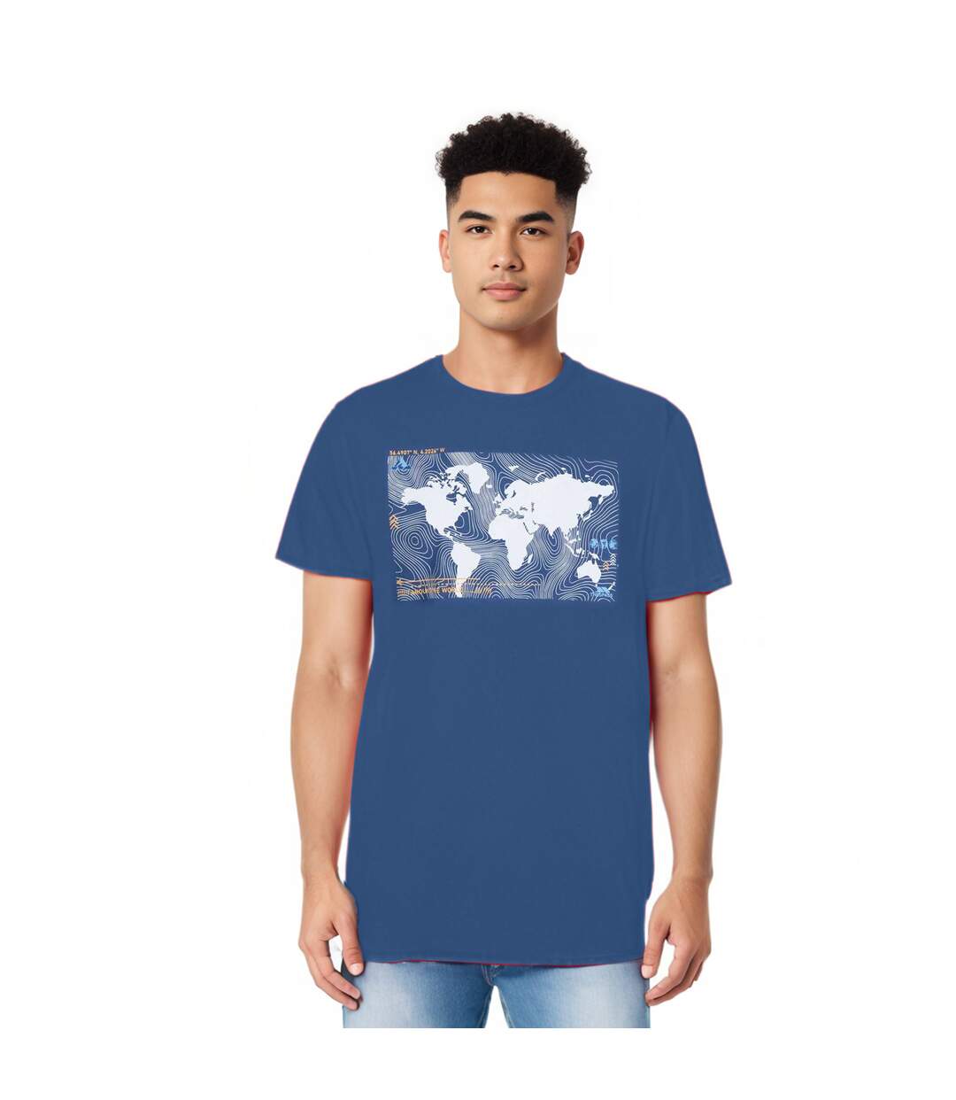 T-shirt Chera Homme Indigo Trespass-1