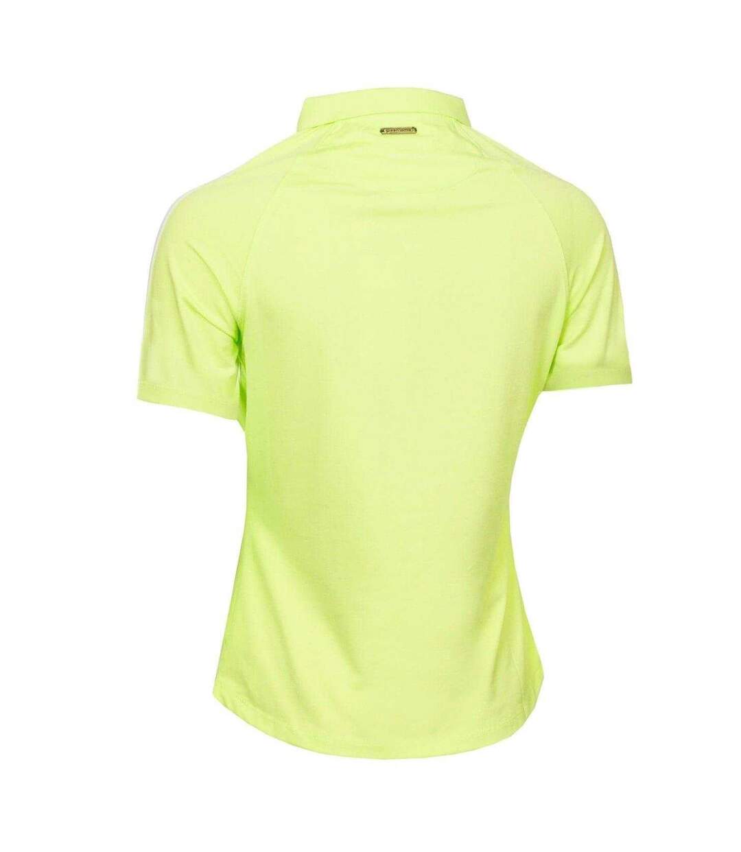 Polo Manches Courtes Femme Vert Clair Vif Calvin Klein-2