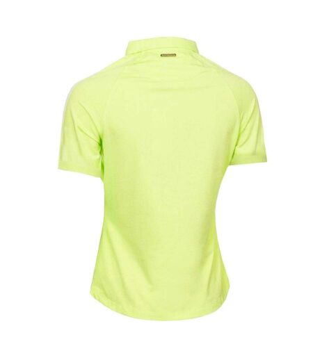 Polo Manches Courtes Femme Vert Clair Vif Calvin Klein