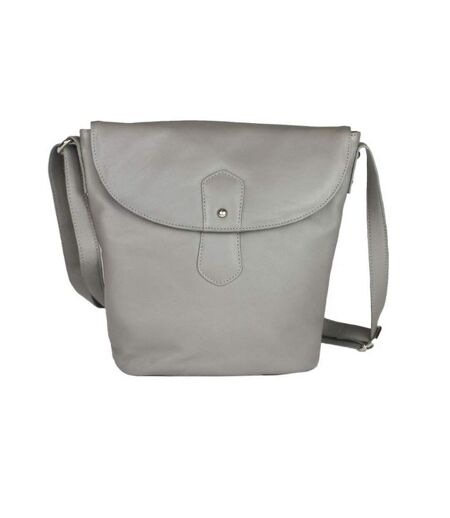 Eastern Counties Leather Womens/Ladies Demi Purse With Rounded Flap (Charcoal) (One Size) - UTEL312