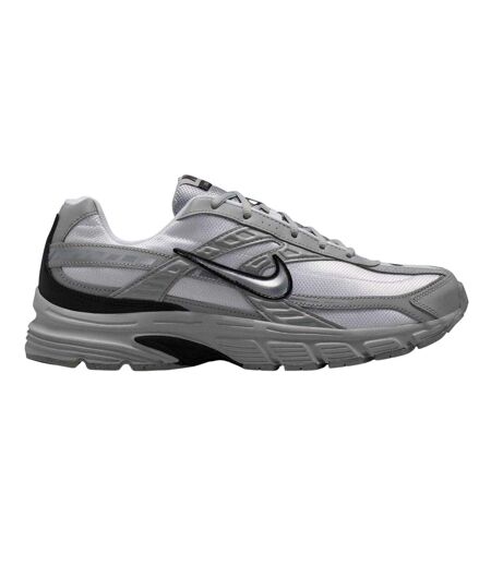 Mens Initiator Logo Cushioned Trainers White Grey Nike
