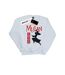 Disney Sweatshirt Femme/Ladies Mulan Movie Warrior Silhouette (Blanc) - UTBI26510-1