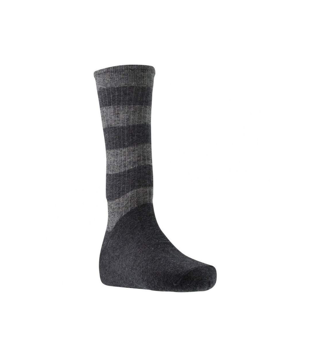 VON DUTCH Chaussettes Homme Coton RAYURES Anthracite Chiné