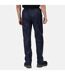 Regatta Pro Mens Packaway Waterproof Breathable Overtrousers (Navy) - UTPC2995