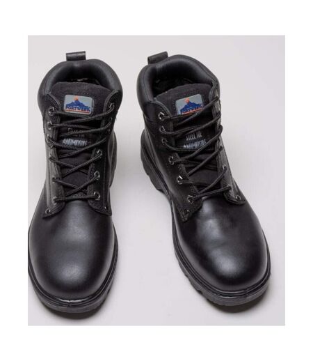 Portwest Mens Steelite Thor S3 Leather Safety Boots (Black) - UTPC4424