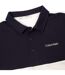 Polo Motif/style Brodé Homme Blanc Bleu Marine Calvin Klein-3