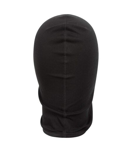 Mens Plain Silk Balaclava L Black Mountain Warehouse