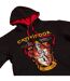 Harry Potter Unisex Adult Property of Gryffindor Contrast Hoodie (Black/Red)