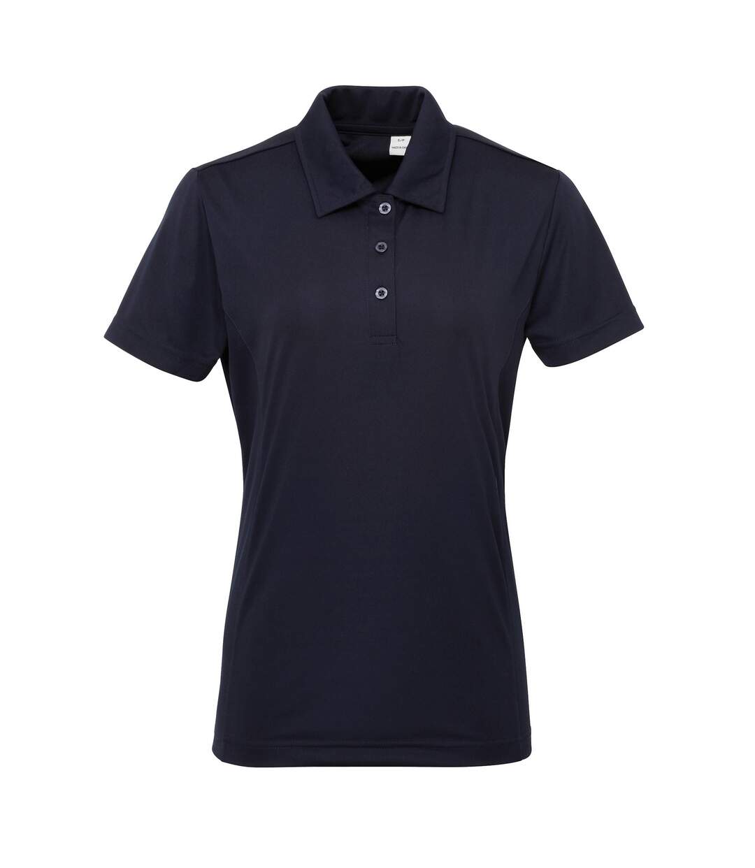 Tri Dri Womens/Ladies Panelled Short Sleeve Polo Shirt (French Navy) - UTRW4853-1